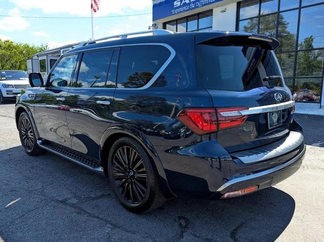 Photo of 2019 Hermosa Blue INFINITI QX80