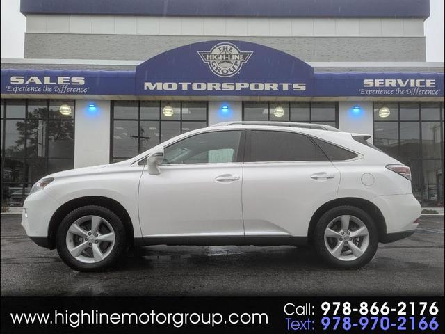Photo of 2013 Pearl White Lexus RX 350