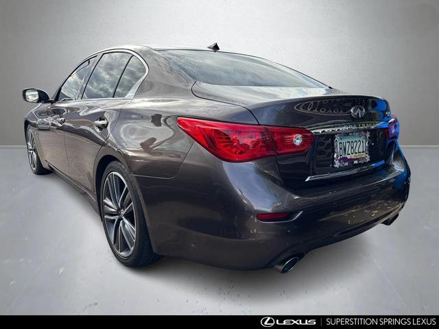 Photo of 2015 Chestnut Bronze INFINITI Q50