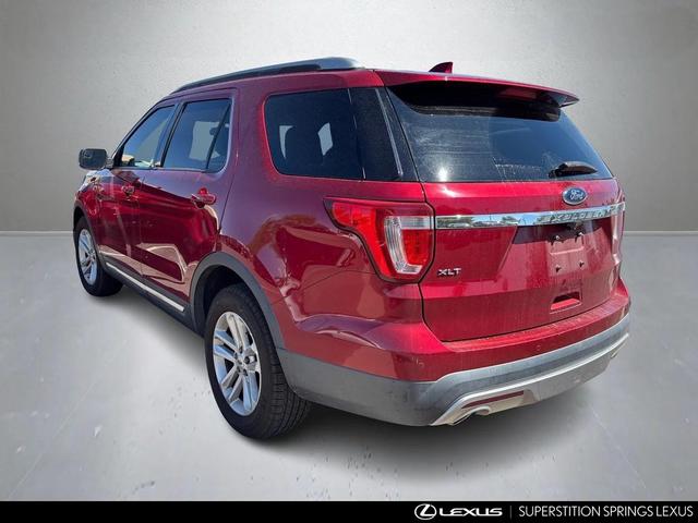 Photo of 2017 Ruby Red Metallic Ford Explorer