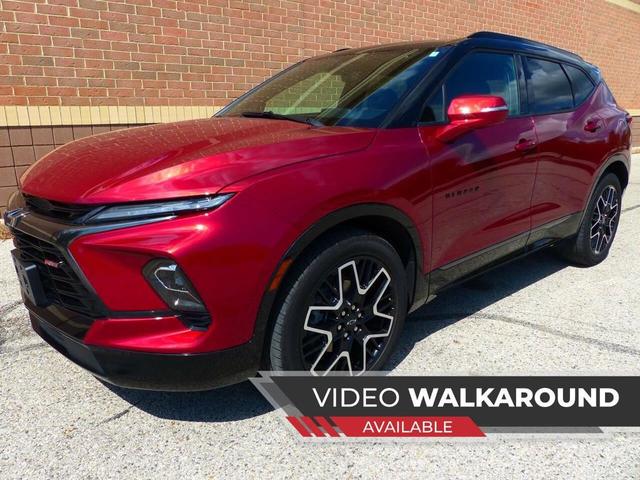 Photo of 2024 Burgundy Chevrolet Blazer