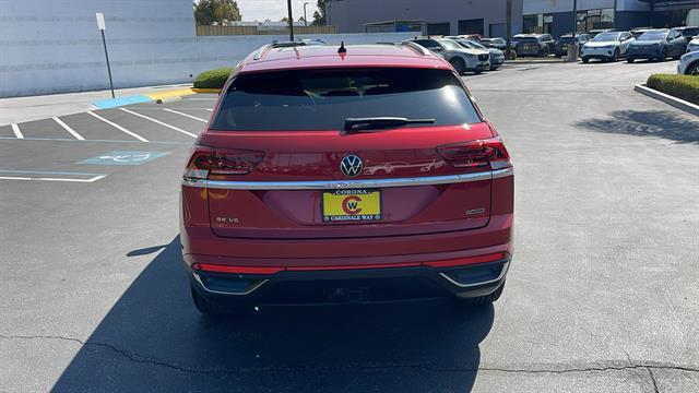 Photo of 2022 Aurora Red Metallic Volkswagen Atlas Cross Sport