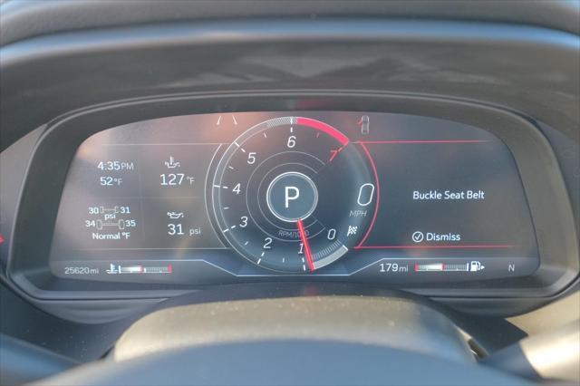 Photo of 2021 Crystal White Tricoat Cadillac CT4