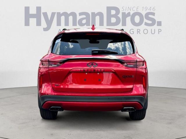 Photo of 2025 Dynamic Sunstone Red INFINITI QX50