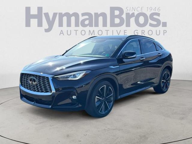 Photo of 2025 Black Obsidian INFINITI QX55