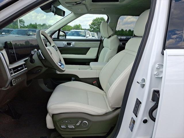 Photo of 2025 Serenity White Hyundai SANTA FE HEV