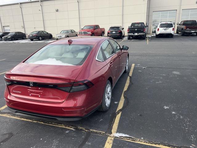 Photo of 2025 Radiant Red Metallic Honda Accord