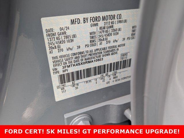 Photo of 2024 GLACIER GRAY MET TRI-COAT Ford Mustang Mach-E