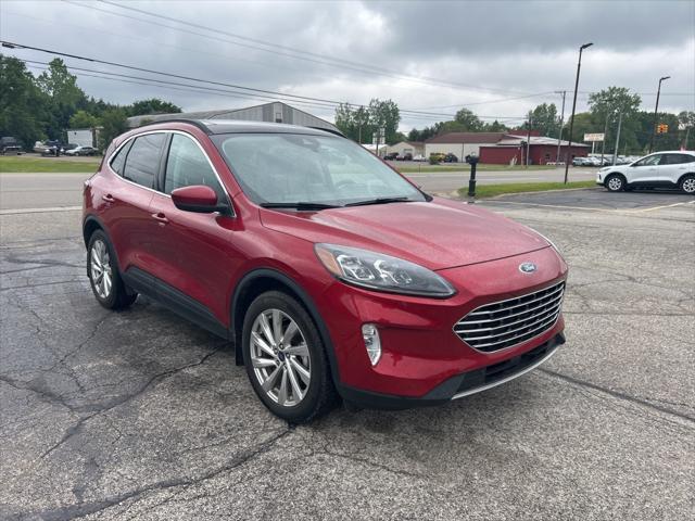 Photo of 2021 Rapid Red Metallic Tinted Clearcoat Ford Escape