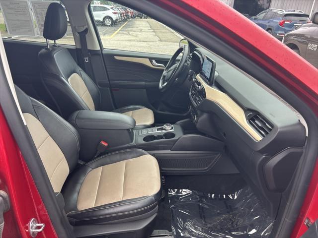 Photo of 2021 Rapid Red Metallic Tinted Clearcoat Ford Escape