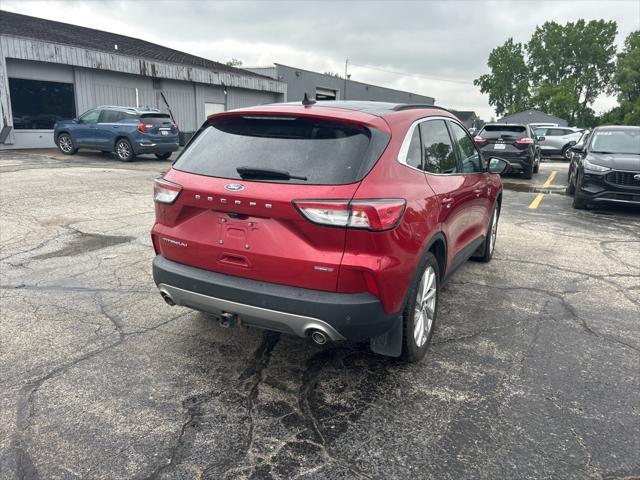 Photo of 2021 Rapid Red Metallic Tinted Clearcoat Ford Escape