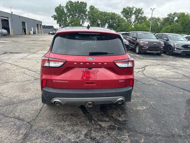 Photo of 2021 Rapid Red Metallic Tinted Clearcoat Ford Escape