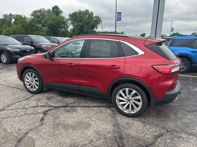 Photo of 2021 Rapid Red Metallic Tinted Clearcoat Ford Escape