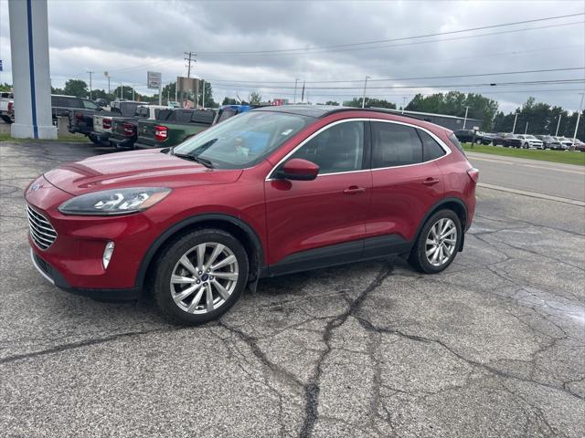 Photo of 2021 Rapid Red Metallic Tinted Clearcoat Ford Escape
