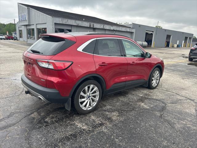 Photo of 2021 Rapid Red Metallic Tinted Clearcoat Ford Escape