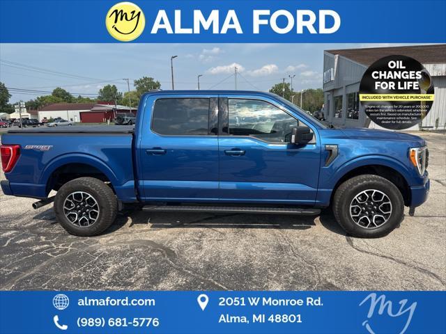 Photo of 2022 Atlas Blue Metallic Ford F-150