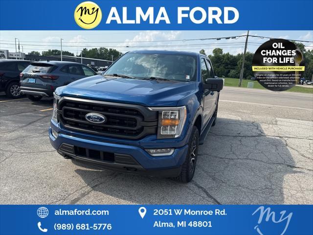 Photo of 2022 Atlas Blue Metallic Ford F-150