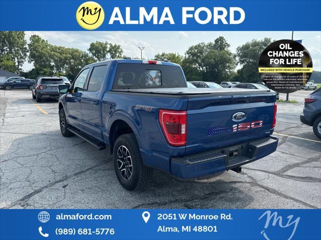 Photo of 2022 Atlas Blue Metallic Ford F-150