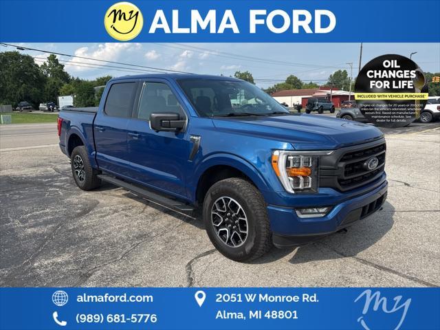 Photo of 2022 Atlas Blue Metallic Ford F-150
