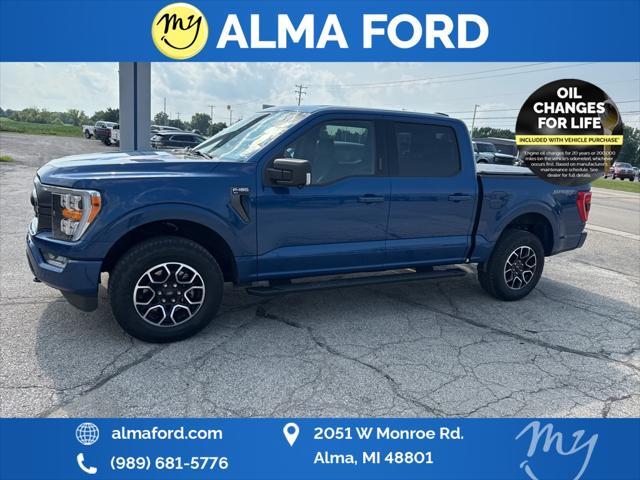 Photo of 2022 Atlas Blue Metallic Ford F-150