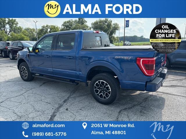 Photo of 2022 Atlas Blue Metallic Ford F-150