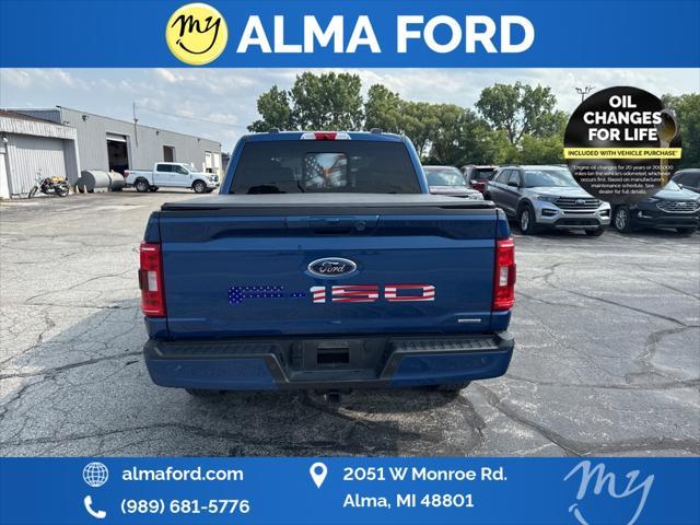 Photo of 2022 Atlas Blue Metallic Ford F-150