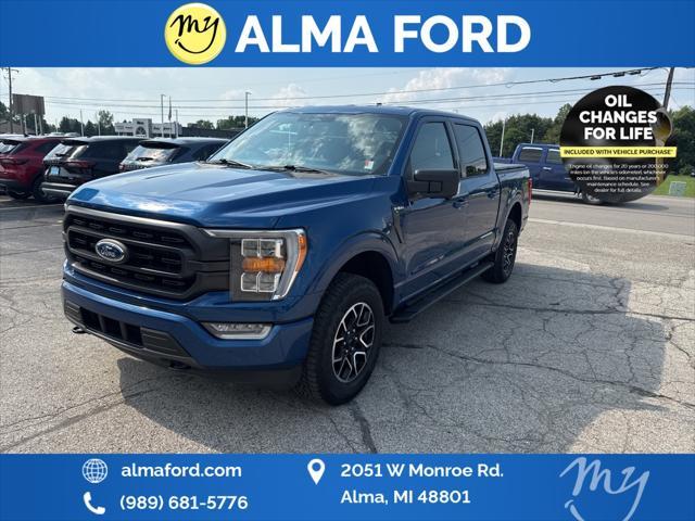 Photo of 2022 Atlas Blue Metallic Ford F-150