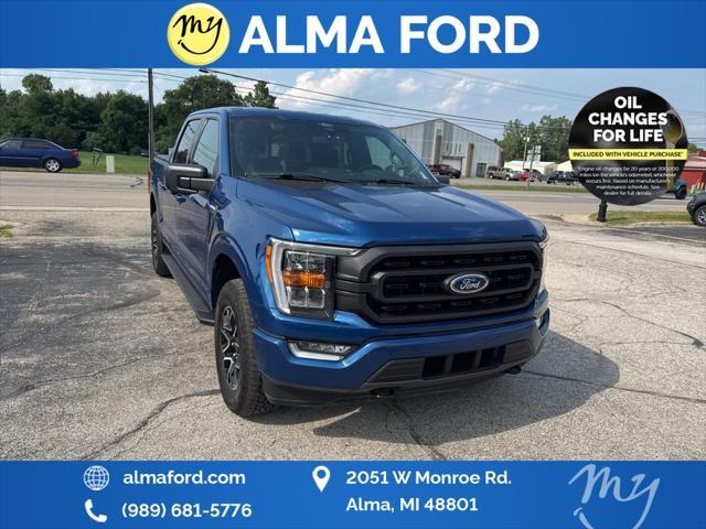 Photo of 2022 Atlas Blue Metallic Ford F-150