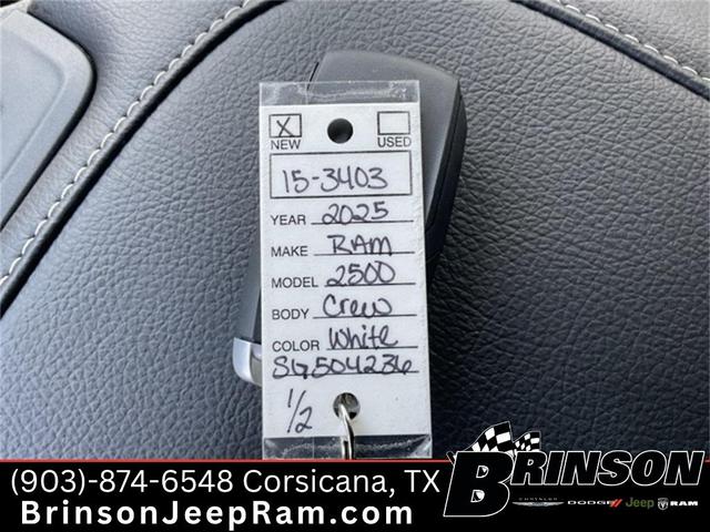 Photo of 2025 Bright White Clearcoat RAM 2500