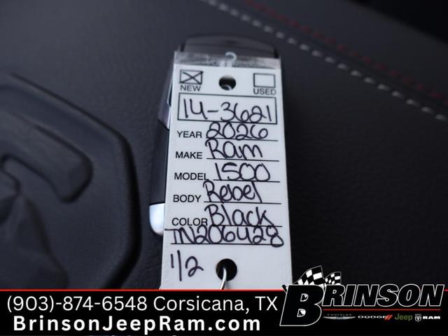 Photo of 2026 Diamond Black RAM 1500
