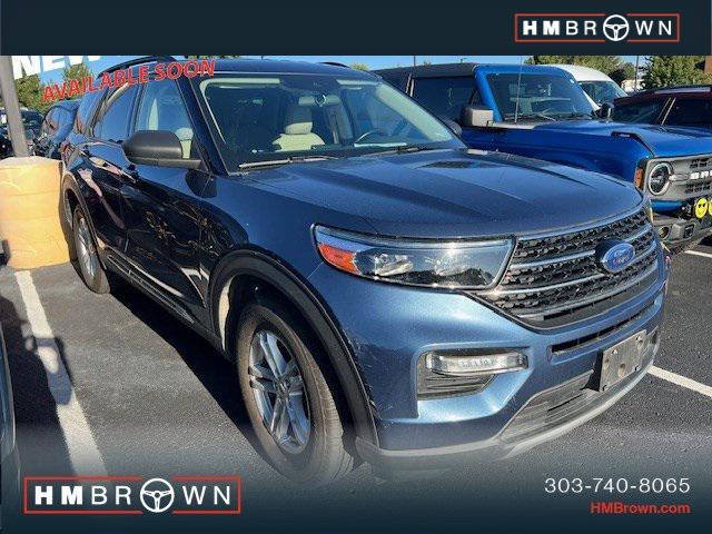 Photo of 2020 Blue Metallic Ford Explorer