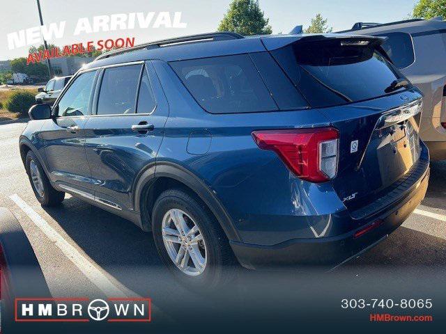 Photo of 2020 Blue Metallic Ford Explorer