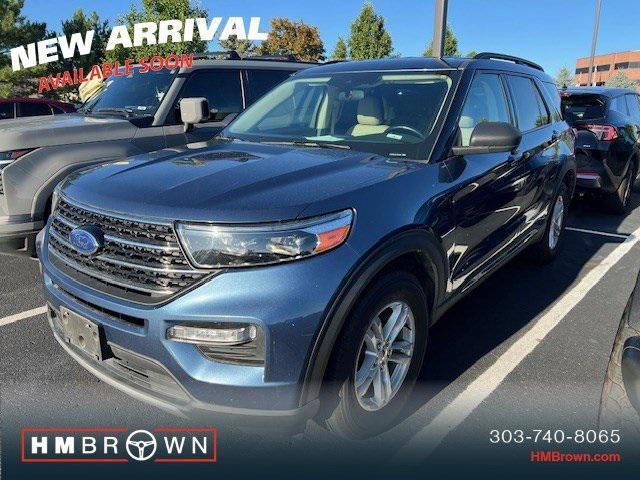 Photo of 2020 Blue Metallic Ford Explorer