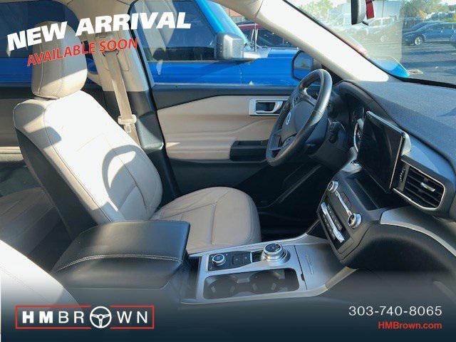Photo of 2020 Blue Metallic Ford Explorer