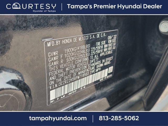 Photo of 2023 Crystal Black Pearl Honda HR-V