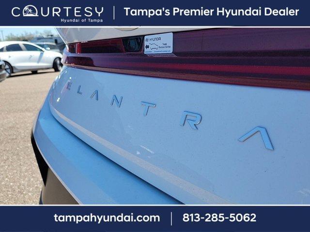 Photo of 2025 White Hyundai ELANTRA HEV