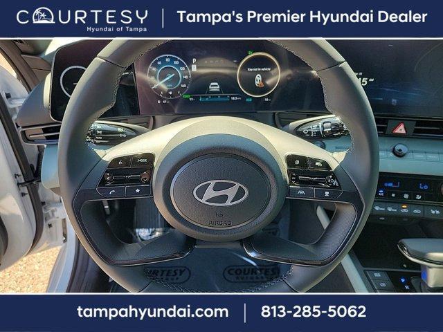 Photo of 2025 White Hyundai ELANTRA HEV