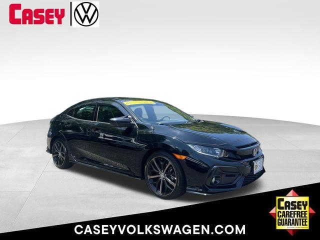 Photo of 2021 Crystal Black Pearl Honda Civic