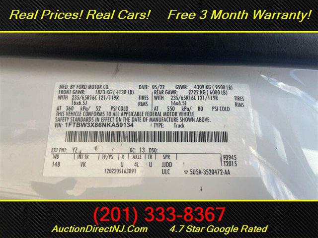 Photo of 2022 White Ford Transit-350