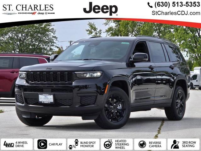 Photo of 2025 Diamond Black Crystal Pearlcoat Jeep Grand Cherokee L