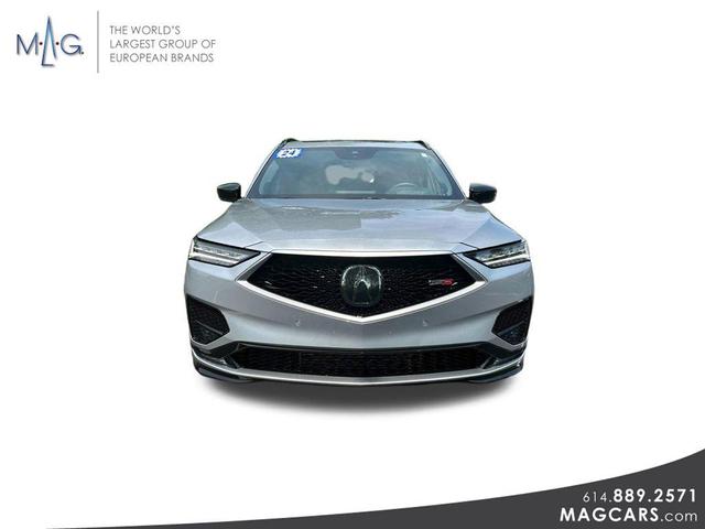 Photo of 2024 Lunar Silver Metallic Acura MDX