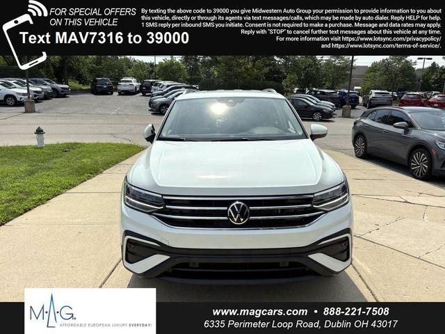 Photo of 2022 Pure White Volkswagen Tiguan