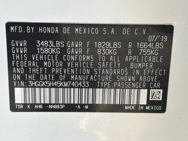 Photo of 2019 White Honda Fit