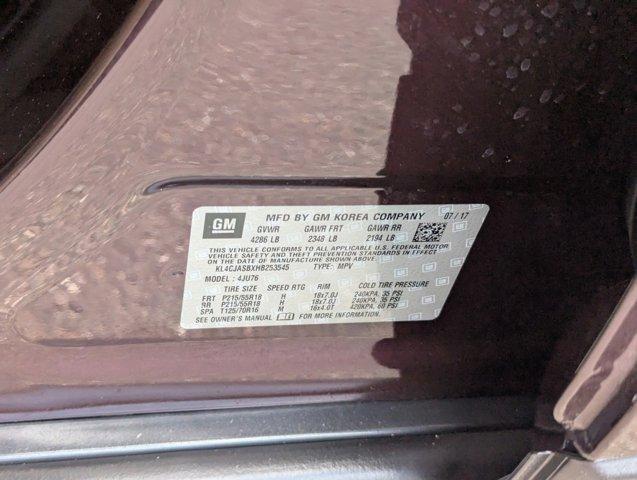 Photo of 2017 Black Cherry Metallic Buick Encore