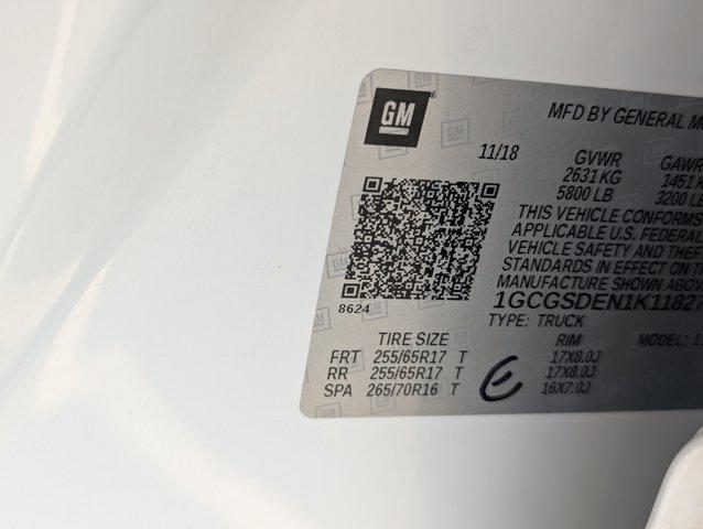 Photo of 2019 Summit White Chevrolet Colorado