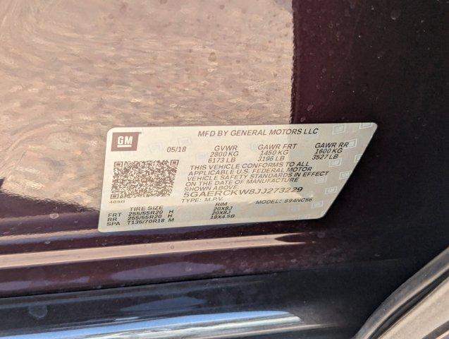 Photo of 2018 Black Cherry Metallic Buick Enclave