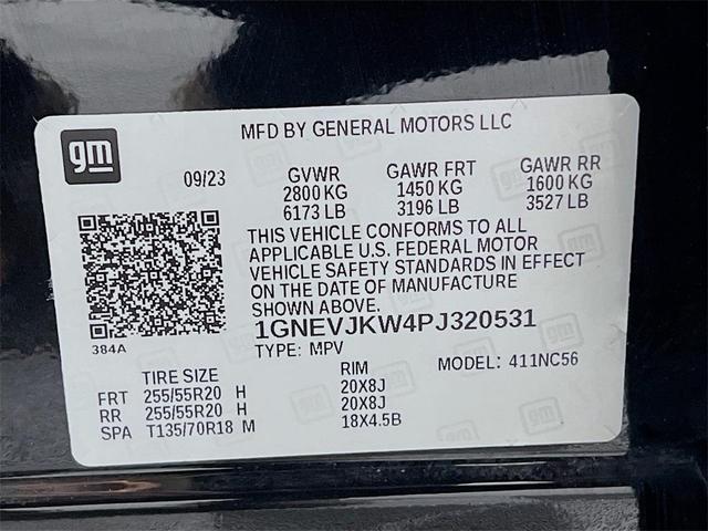 Photo of 2023 Mosaic Black Metallic Chevrolet Traverse