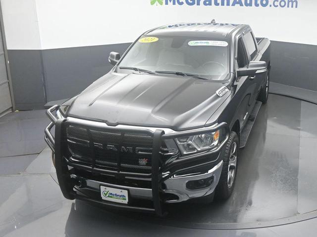 Photo of 2021 Diamond Black Crystal Pearlcoat RAM 1500