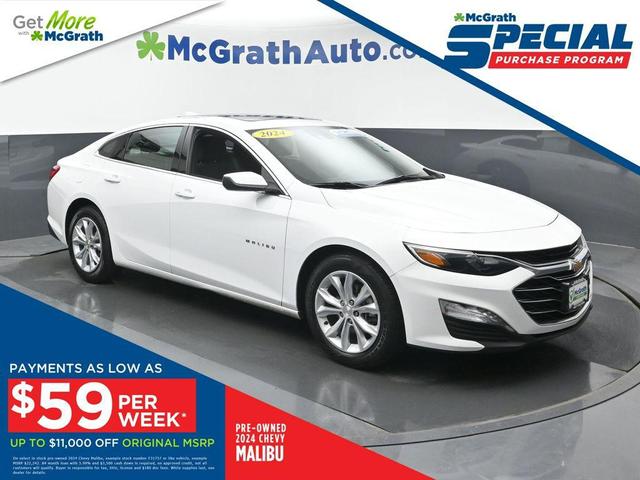 Photo of 2024 Summit White Chevrolet Malibu
