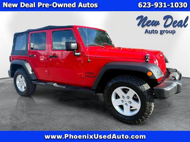 Photo of 2017 Red Jeep Wrangler Unlimited